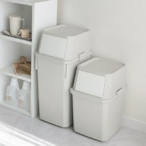 분리수거함 60L 40L 1p 적층 (SM)모리, 모리휴지통(화이트)40L 1개