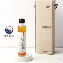 농부플러스 국산 저온압착 참기름 180ml 1병 선물세트, 7)국산 저온압착 들기름 180ml1병선물세트