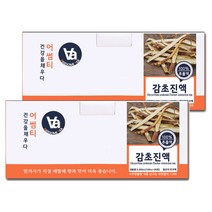 중저온추출 16시간 우즈베키스탄 감초 차 즙 진액 100ml x 30개입, 2박스