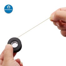 납땜 와이어 0.1mm 구리 전화 마더 보드 지문 유지 보수 점프 라인 컴퓨터 휴대 PCB 솔더, 01 1 peice