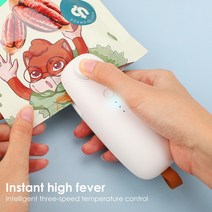 포장 또는 오픈 가방에 대 한 1 비닐 봉지 실러 Smal 씰링 기계에 2 인스턴트 온수 휴대용 아니 진공 USB, 01 WHITE