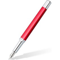 스테들러 TRX 474 만년필 레드 F촉