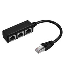 커플러 3포트 분배기 UTP랜선 연장 RJ45커플러 젠더 인터넷