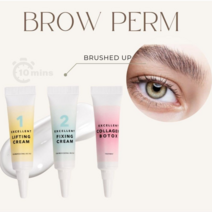 BROW PERM 눈썹펌 브로우펌 펌제 속눈썹펌 BROW LIFTING, 키트 SET