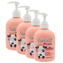 스노우버디 온가족 베이비 키즈 어린이집 고보습 365 로션 200ml x4ea
