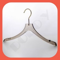 쇼핑몰옷걸이 매장옷걸이 클리어 아크릴 옷걸이 그레이