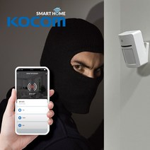 코콤 KDY-HW400A 모션감지센서 WiFi IOT 디바이스 움직임감지 동작감지기 IOT카메라 스마트모션센서 알림 홈IOT동작 움직임연동 IOT 셀프설치