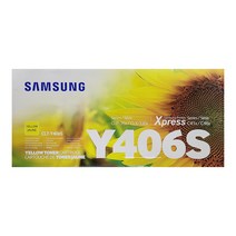 삼성정품토너 CLT-K406S CLP360 CLP365W CLX3303 CLX3305FW SL-C413W, CLT-Y406S 노랑, 1개