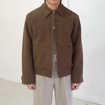 미니멀 울 자켓