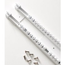 프리미엄 커튼 이중레일 6자 / 8자