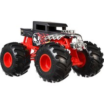 Hot Wheels Monster Trucks 오버사이즈 빅풋 1:24 스케일 다이캐스트 장난감 트럭, Bone Shaker