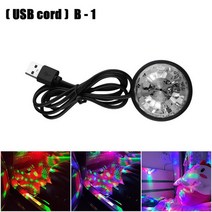무대 조명 무선 원격 제어 led 연기 기계 무대 효과 Dj 무대 조명 램프 파티 USB 효과 디스코 볼 생일 선, 03 usb stage light B