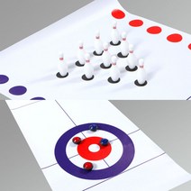 뉴스포츠 플레이원 플로어 컬링&볼링 세트 2in1