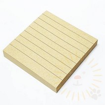 단디 크라프트 가로선 메모지 80매 사각메모지