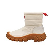 헌터 HUNTER 여성용 인트레피드 쇼트 스노우 부츠 섬유 합성 어퍼 커프스의 신치 클로저 토 실루엣