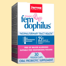 Jarrow Formulas 재로우 자로우 펨 도피러스 10억 여성 프로바이오틱 유산균 30정