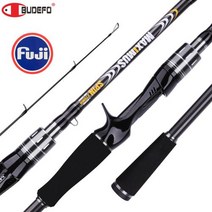 루어 낚싯대 카본 스피닝 베이트 캐스팅 후지 가이드 루어로드 3-50g ML/M/MH, 13.주조 1.80m3-18g