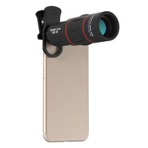 apexel 18x telescope zoom lens monocular mobile phone camera lens for iphone samsung 스마트폰 캠핑 사냥, 18배 망원경