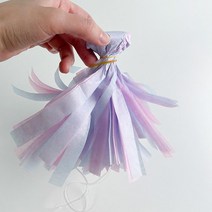 파스텔 전통놀이 제기 만들기키트 1인용 장난감선물 단체수업 미술패키지 어르신