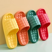 로즈바운드 사무실 실내 슬리퍼 거실화, 옐로우, 1개