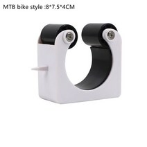 접이식실내자전거 실내 헬스 미니 자전거 실내용자전거 도로 벽 마운트 후크 주차 버클 휴대용 레이싱 랙 수직 브래킷 MTB 보관 디스플레이, [05] MTB bike black