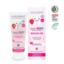 1300k [로고덴트] 로고나 로고덴트 무불소 어린이치약 딸기향 50ml, 없음, 단품