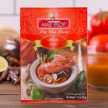 MAE PLOY 똠얌꿍 페이스트 50g 태국 타이푸드 소스 식당 업소용 식재료 자재