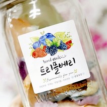 기타 바보사랑[랄라예나]No.44 트리플베리 수제청 스티커 (10매)