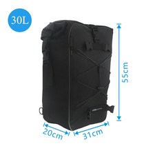 캠핑 자동차 루프 바스켓 박스 차량 캐리어 백 바이크 오토바이 다기능 가방 BMW R1200GS F850GS 랠리 HP, 04 30 L