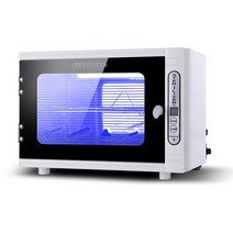 멸균기 네일 미용실 소독기 치과 의료용 UV 오존 살균, 10L 소독 -  우드브라운/자외선/열풍건조