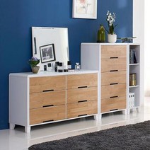 로쏘 네베 2100 침실 수납 세트, 화이트