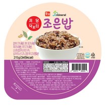 혈당강하쌀 조은밥 즉석밥 현미 흑미 여주 당뇨식단 건강햇반, 1개