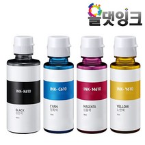 삼성 호환잉크 INK-K610 SL-T1672FW SL-T2270W SL-T1673W 무한, INK-Y610 (노랑)