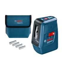 보쉬 GLL3XCO 레이저레벨기 크로스라인 15M AA건전지