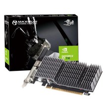 Maxsun GEFORCE GT 710 1GB 로우 프로파일 레디 소형 폼 팩터 비디오 그래픽 카드 GPU 지원 DirectX12 OpenGL4.5 저소비 VGA DVI-D, 2GB