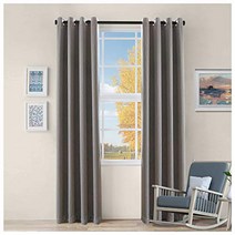 Superior Zuri Blackout Curtains with Grommet Header 52