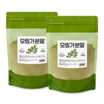 무첨가 모링가 분말 500g 1팩 인도네시아산 모링가잎, 2개