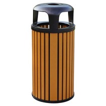 야외 정원 공원 대형 대용량 고급 쓰레기통 쓰레기, B