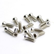 CNC 커팅 홀더 기계 M25 M30 M35 M4 M5 선 또는 밀링 보링 인서트 고정 15개 경화 TROX 나사, M2.5x8 15 개