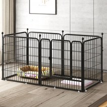 애견 철제 펜스 (70cmx80cm) (블랙)강아지울타리 반려견울타리 이동형울타리 강아지펜스 반려견펜스 강아지철장 반려견철장 I I I