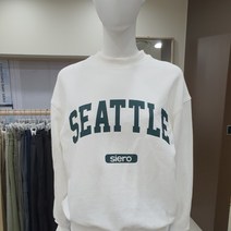 [시에로] SEATTLE 프린트 루즈핏 맨투맨 SI1TSF485