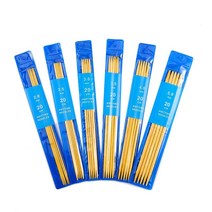 뜨개 바늘 뜨개질 바늘 개대 대나무 크로 셰 후크 세트 핸들 홈 직조 원사 공예 가정용, 3mm