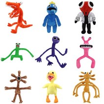 봉제인형 그린 레인보우 프렌즈 봉제 장난감 만화 게임 캐릭터 인형 카와이 몬스터 부드러운 동물 어린이 팬 58cm × 24cm, 29.9pc