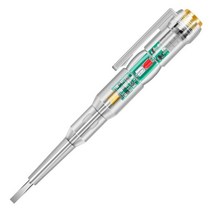Intelligent Induction Power Voltage Detector Pen 24-250V Voltmeter Circuit Tester Electrical Screwdr, 01 1PC