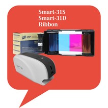 카드프린터리본 Smart31 카드발급 인쇄 소모품 블랙 칼라리본, 블랙리본