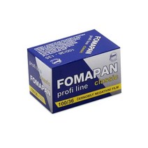 Fomapan 수동 카메라 흑백 필름 135 키네토스코프 무브 롤 36, 폼맵 100, 1개