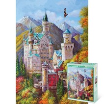 퍼즐피플 풍경 랜드마크 150피스 직소퍼즐, 노이슈반스타인성 여름 150피스, 없음, 150p