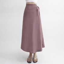 여름 롱스커트 a라인 리본 롱스커트