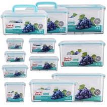 셰프웨어 클리어 밀폐용기 직사각 핸디형