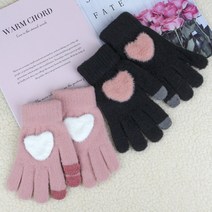[당일출고 무배] 여성 장갑 겨울 워머 스마트폰 터치 장갑 앙고라 핸드워머 캔디플래닛